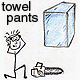towel pants